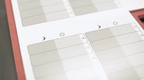 Blister Packaging Machine Turning Moulds Stock Footage 68641589