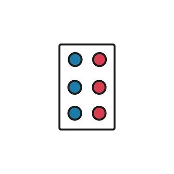 Blister with pills line icon vector illustration Ilustración de archivo