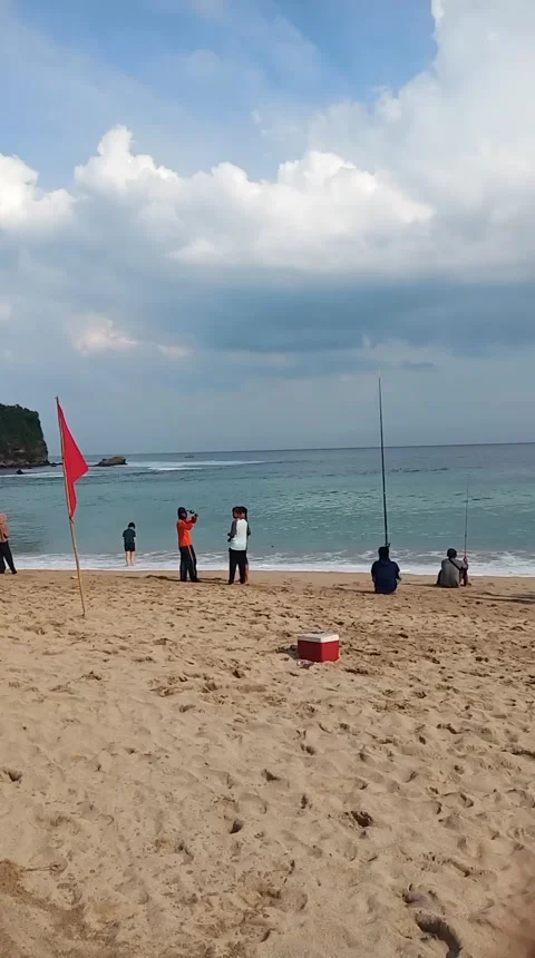 Blitar beach beauty 動画素材 211829737