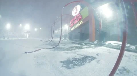 Blizzard 7 Video stock 21429567