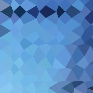Blizzard Blue Abstract Low Polygon Background Stock Illustration