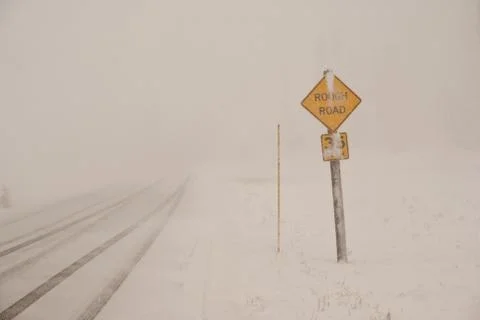 Blizzard Conditions Stock Photos