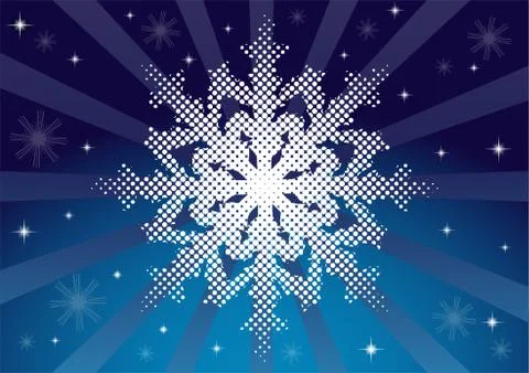 Blizzard Stock Illustration