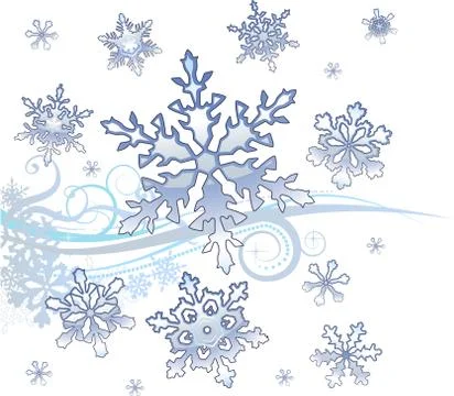 Blizzard Stock Illustration