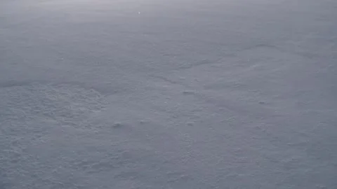 Blizzard night in winter, heavy snowfall and strong winds blowing snowdrifts. Stock Footage 268135127