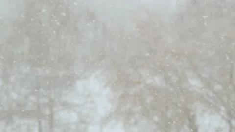Blizzard outside the window. Видео 223076365