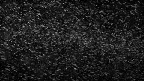 Blizzard overlay winter holidays white flakes Stock Footage