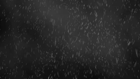 Blizzard Snow Fall Loop - Medium Shot Pre-render Stock Footage 82983834