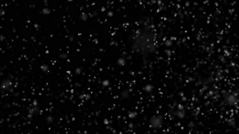 Blizzard Snow Storm Gale Force. Snow Flying Horizontally in Strong Side Wind Stock Footage 95720562