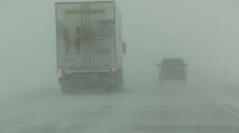 Blizzard Travel Stock Footage 54754976