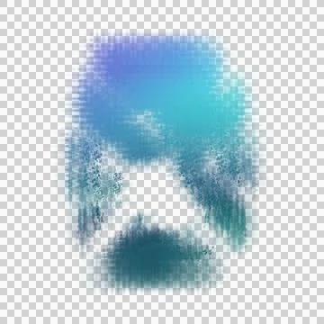 Bllotchy Gradient Illustrazione stock