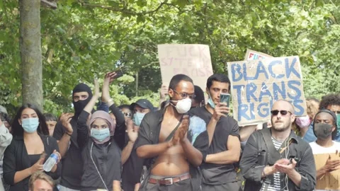 BLM - claps2 Stock Footage 133095249