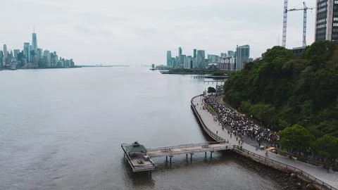 BLM March Hoboken Stock Photos