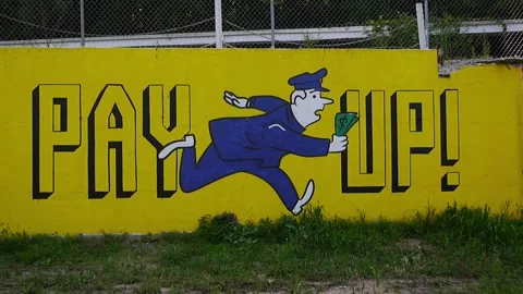 BLM Mural 13 Stock Footage 137130844