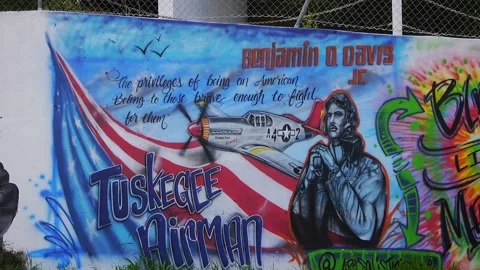 BLM Mural 8 Stock Footage 137130746