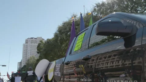 BLM Peace Show 2 - SLOW MOTION Stock Footage 146242257
