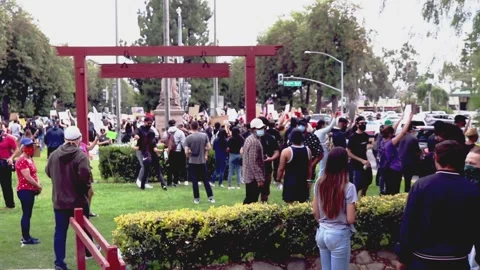 BLM Protest Stock Footage 131788720