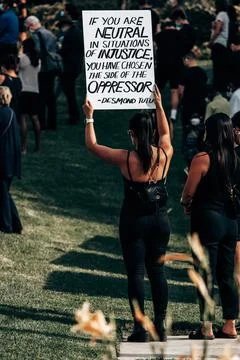 BLM Protestor Stock Photos