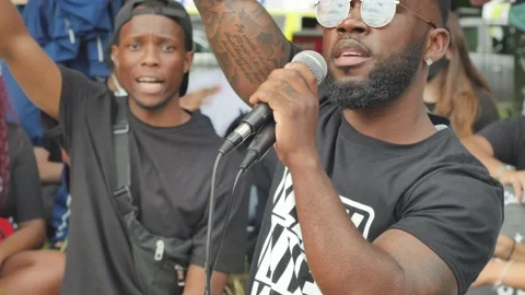 BLM - stand up Stock-Footage 133195674