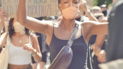 BLM - when it's not trendy Stock Footage 133087246