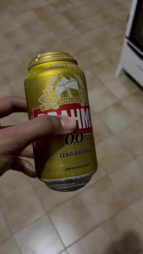 Bloated Can Explodes in Hand, Sousa, Paraiba, Brazil - 07 Aug 2022 스톡 동영상 205480272