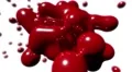 Blob floating abstract tech bio liquid blood chemical paint background loop 4k 4k or 4k+ Resolution
