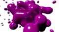 Blob floating abstract tech bio liquid blood chemical paint background loop 4k 4k or 4k+ Resolution
