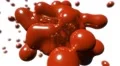 Blob floating abstract tech bio liquid blood chemical paint background loop 4k 4k or 4k+ Resolution