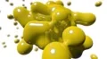 Blob floating abstract tech bio liquid blood chemical paint background loop 4k 4k or 4k+ Resolution