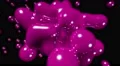Blob floating abstract tech bio liquid blood chemical paint background loop 4k 4k or 4k+ Resolution