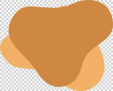 Blob form, liquid shape with splash design. flat cartoon, typography or ban.. イラスト素材