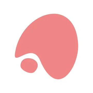 Blob organic shape for copy space. abstract fluid wave shape for element ba.. Stock Illustration