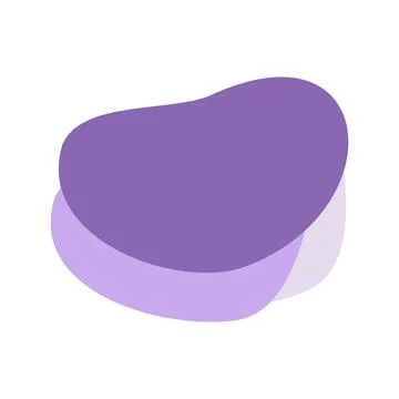 Blob organic shape for copy space. abstract fluid wave shape for element ba.. Stock Illustration