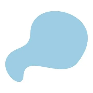 Blob organic shape for copy space. abstract fluid wave shape for element ba.. Stock Illustration