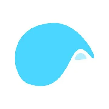 Blob organic shape for copy space. abstract fluid wave shape for element ba.. Stock Illustration