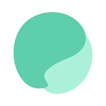 Blob organic shape for copy space. abstract fluid wave shape for element ba.. Stock Illustration