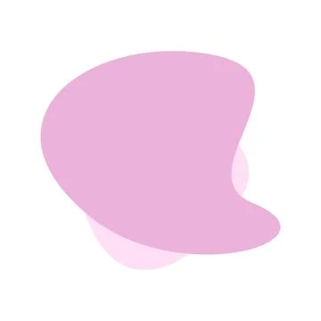 Blob organic shape for copy space. abstract fluid wave shape for element ba.. Stock Illustration