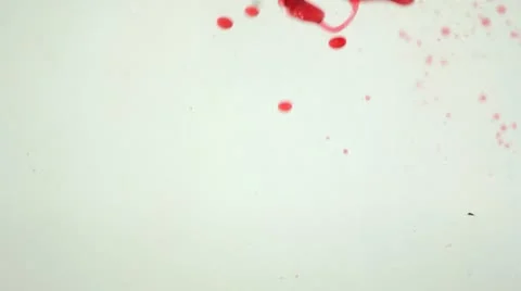 Blob In Water Stock Footage 12554439