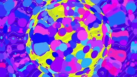 Blobby Colours 01 Stock Footage 240948584