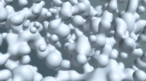 Blobs.Seamless loop Stock Footage 46422969