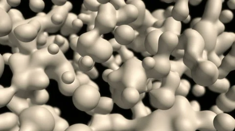 Blobs.Seamless loop Stock Footage 46525230