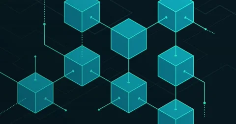 Block added to the blockchain Stock Footage 195990158