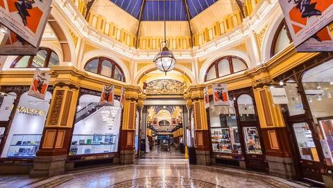 Block Arcade Stock Photos