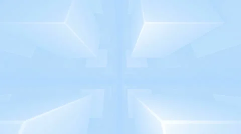 Block Array White Light Blue Side Slide Stock Footage 24965092