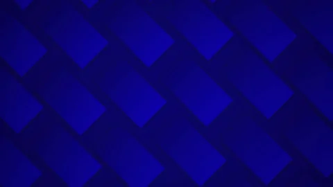 Block Background With Block Moving on Screen Consisting of Solid Blue Stock Footage 183393972