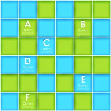 Block Background for Infographics Stock Illustration
