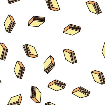 Block board vector seamless pattern Illustrazione stock