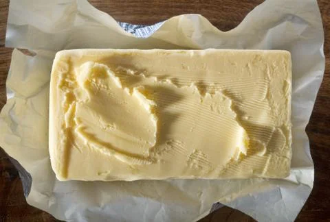 Block of Butter Stock Photos