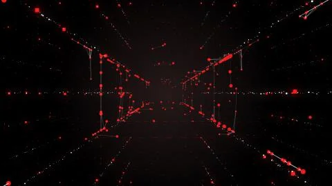 Block chain and technology abstract background. Stockfoto's
