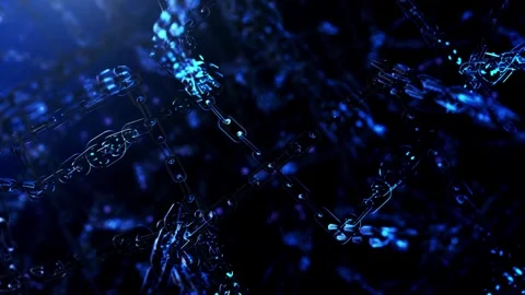 Block chain. blockchain Technology concept Stock Footage 271099439